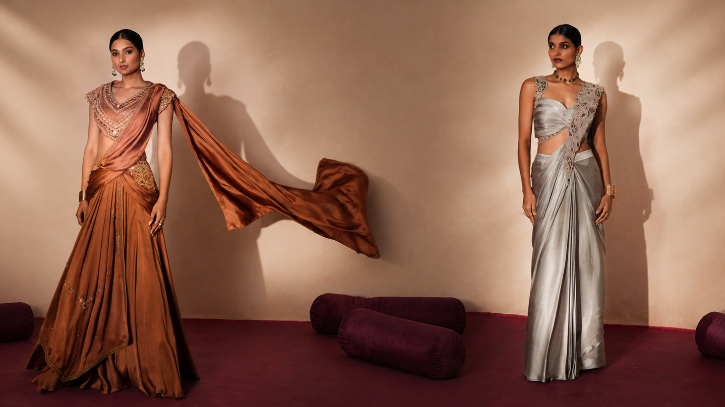 Pre Draped Sarees That Skip the Struggle and Get Straight to the Good Part