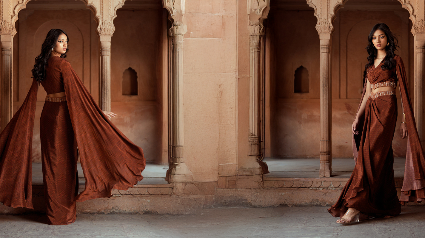 Could a Single Drape Skirt Be the Secret to Effortless Festive Style?