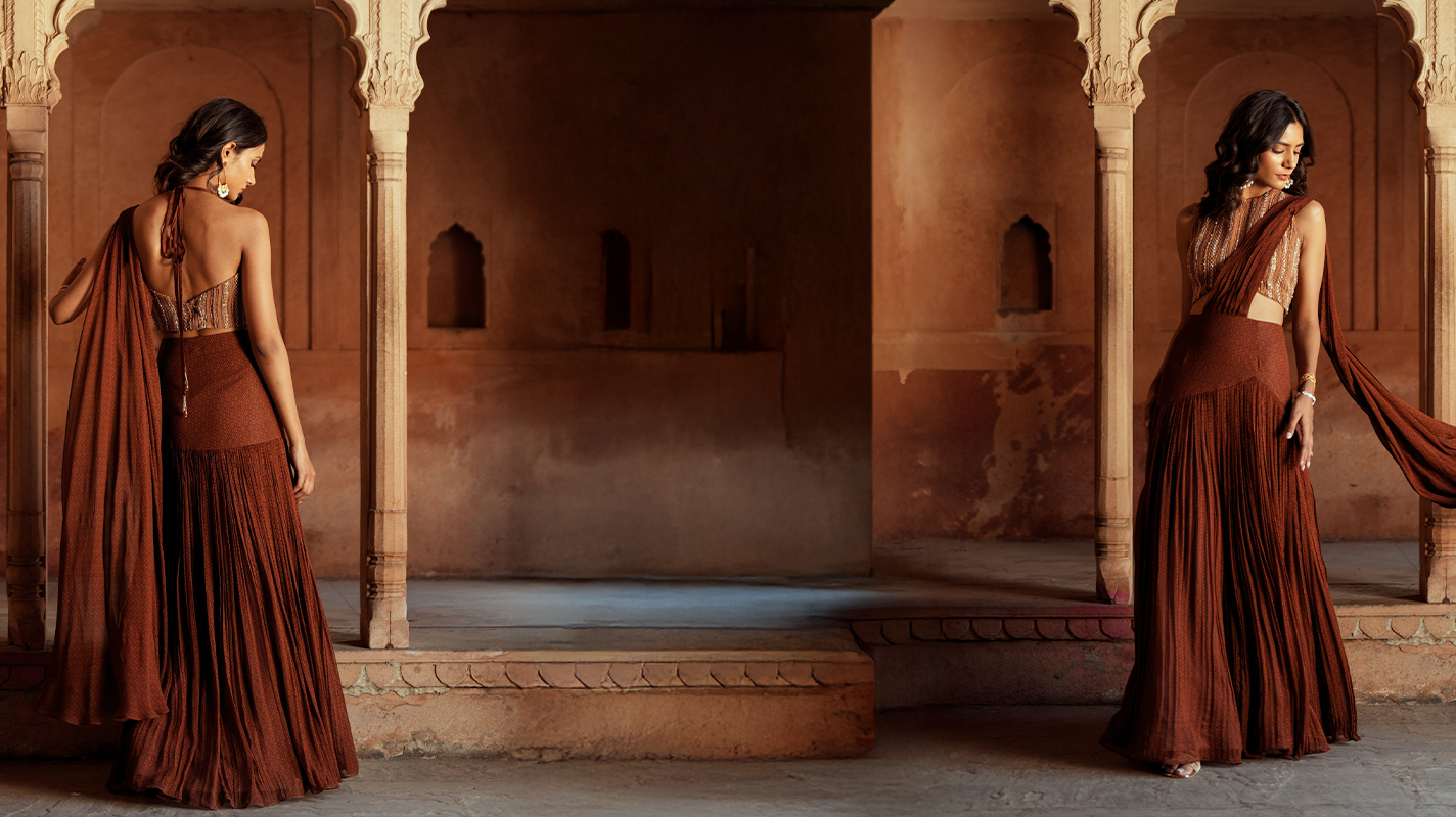 Drape Sarees That Bring All the Drama Without Any of the Work