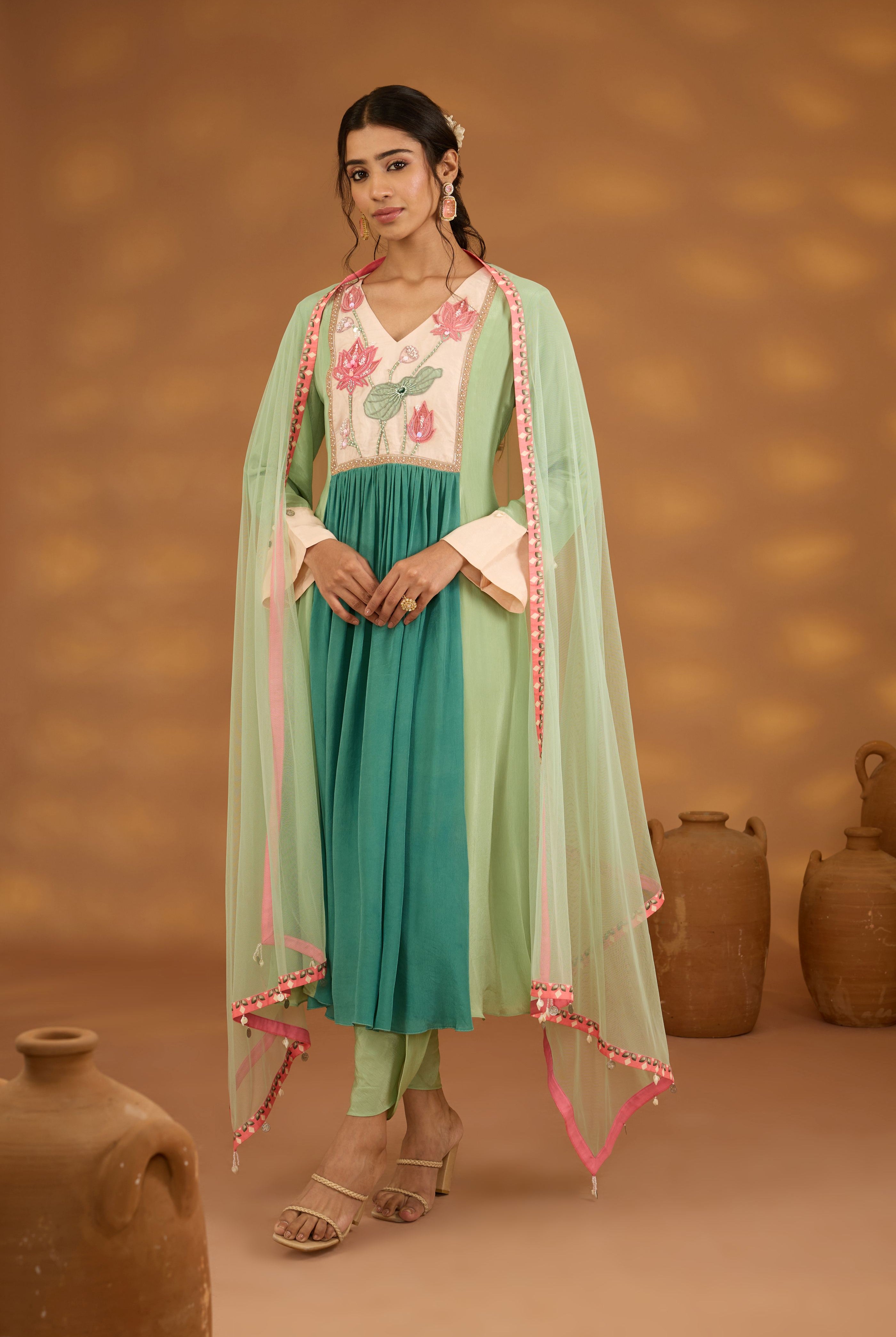 Kamal Bagh Suit Set