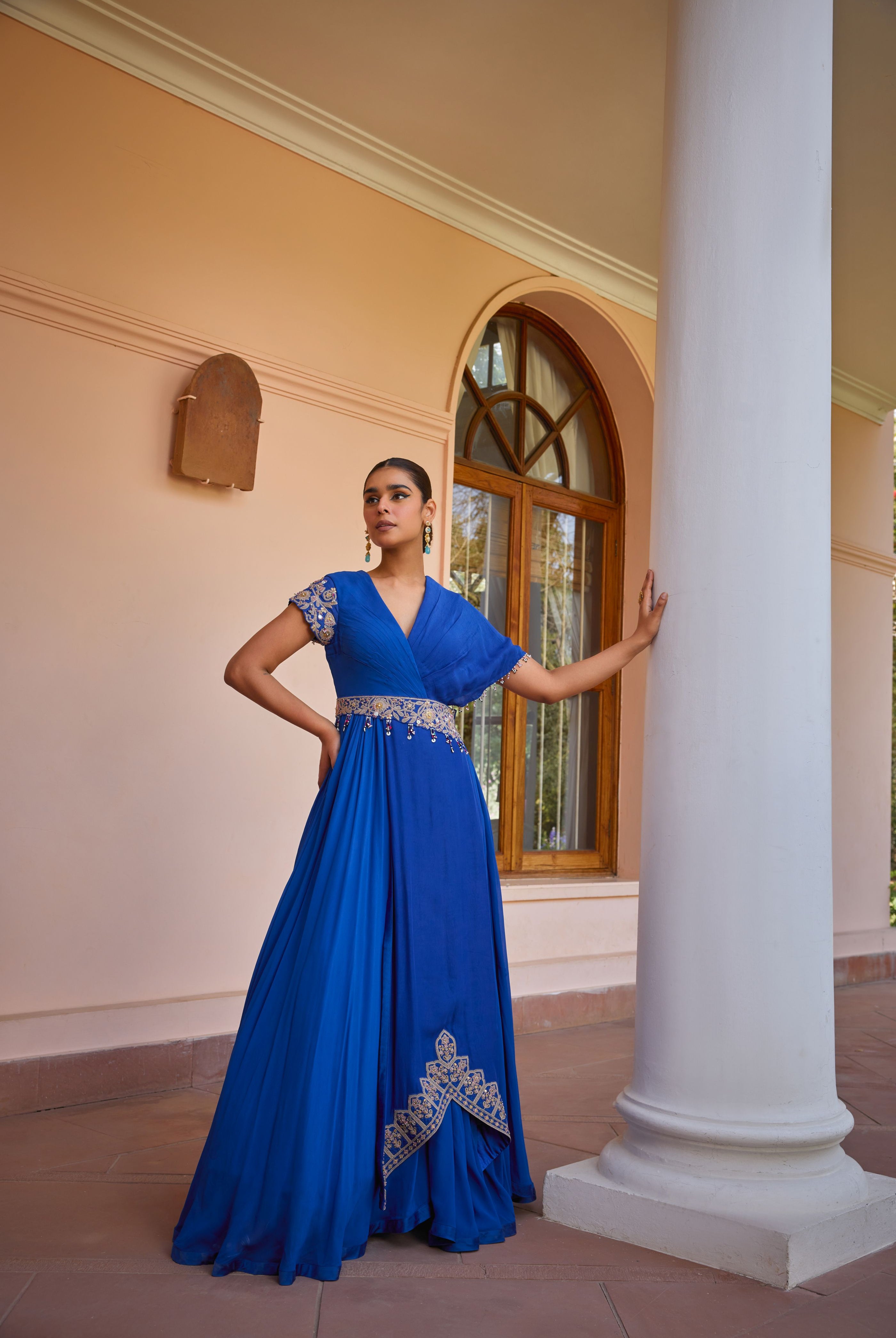 Mahika anarkali gown