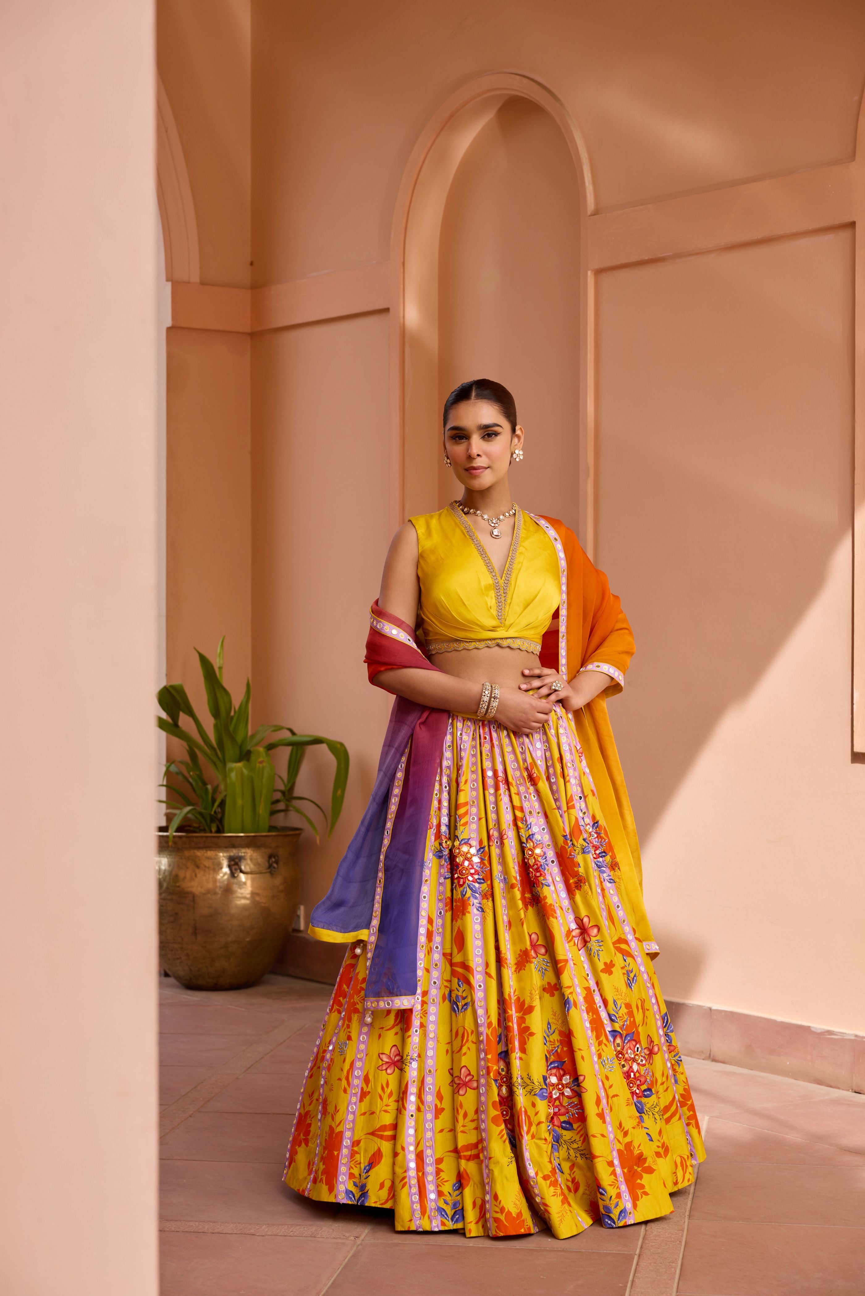 Khushrang lehenga set