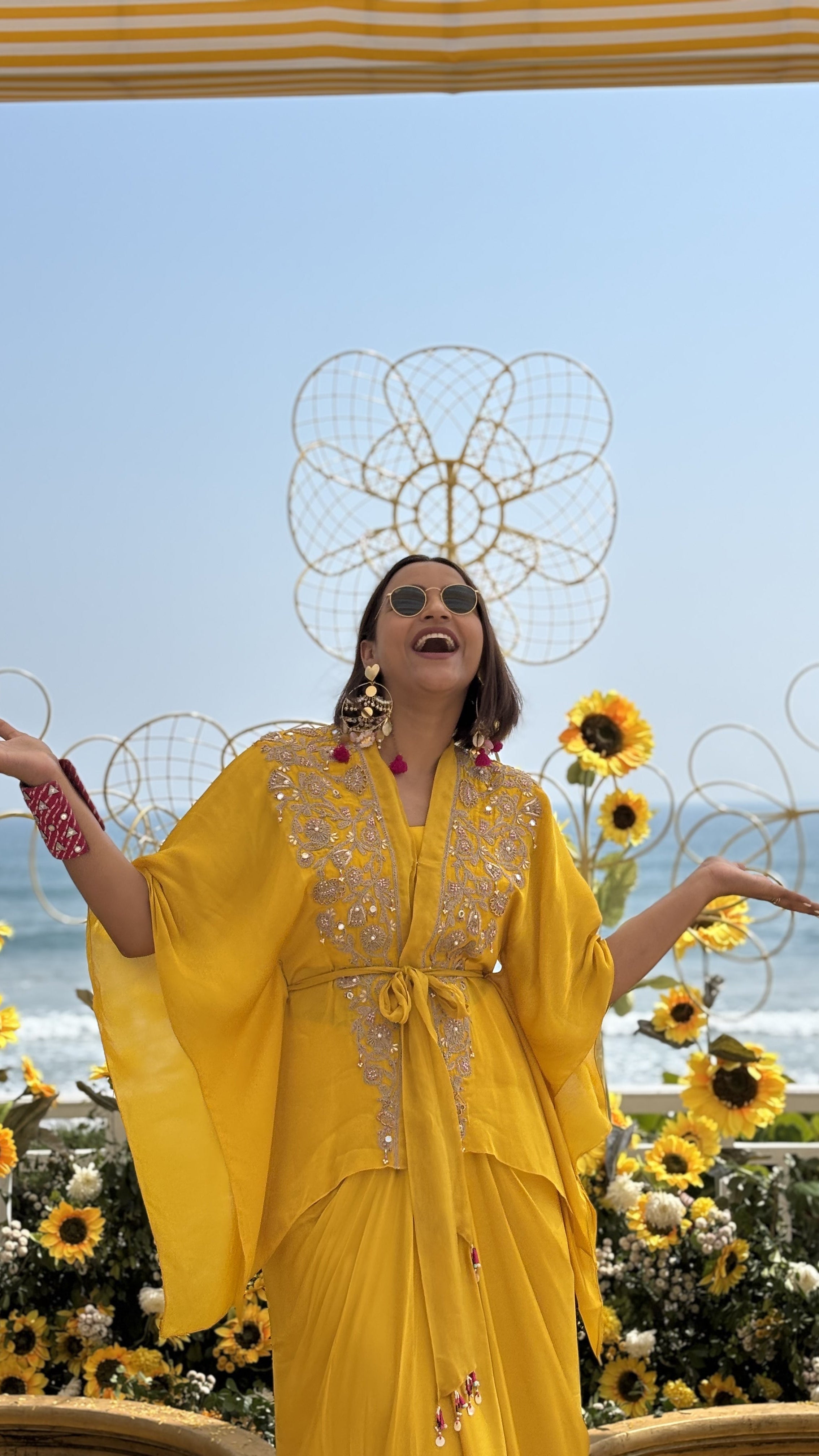 SAPNA RAI IN AASHNA SKIRT SET