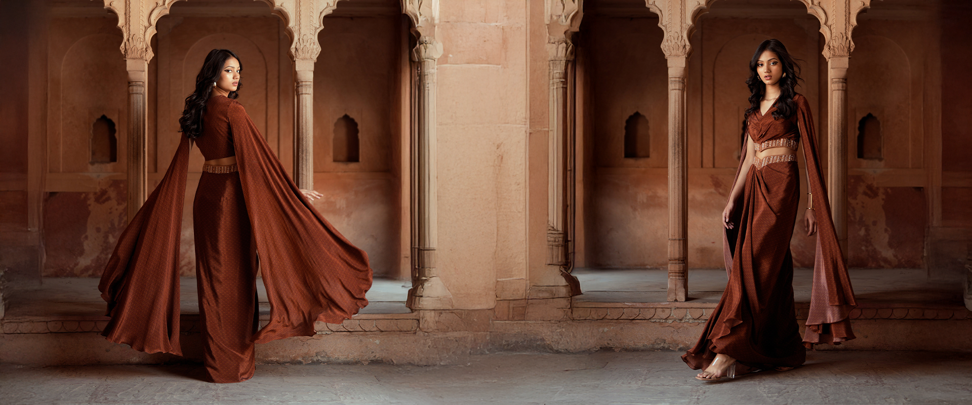 Could a Single Drape Skirt Be the Secret to Effortless Festive Style?