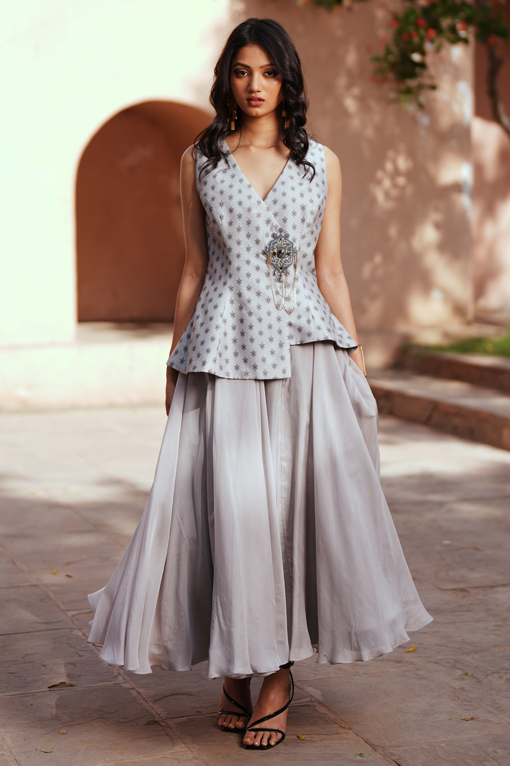 Aarya Waist Coat Set