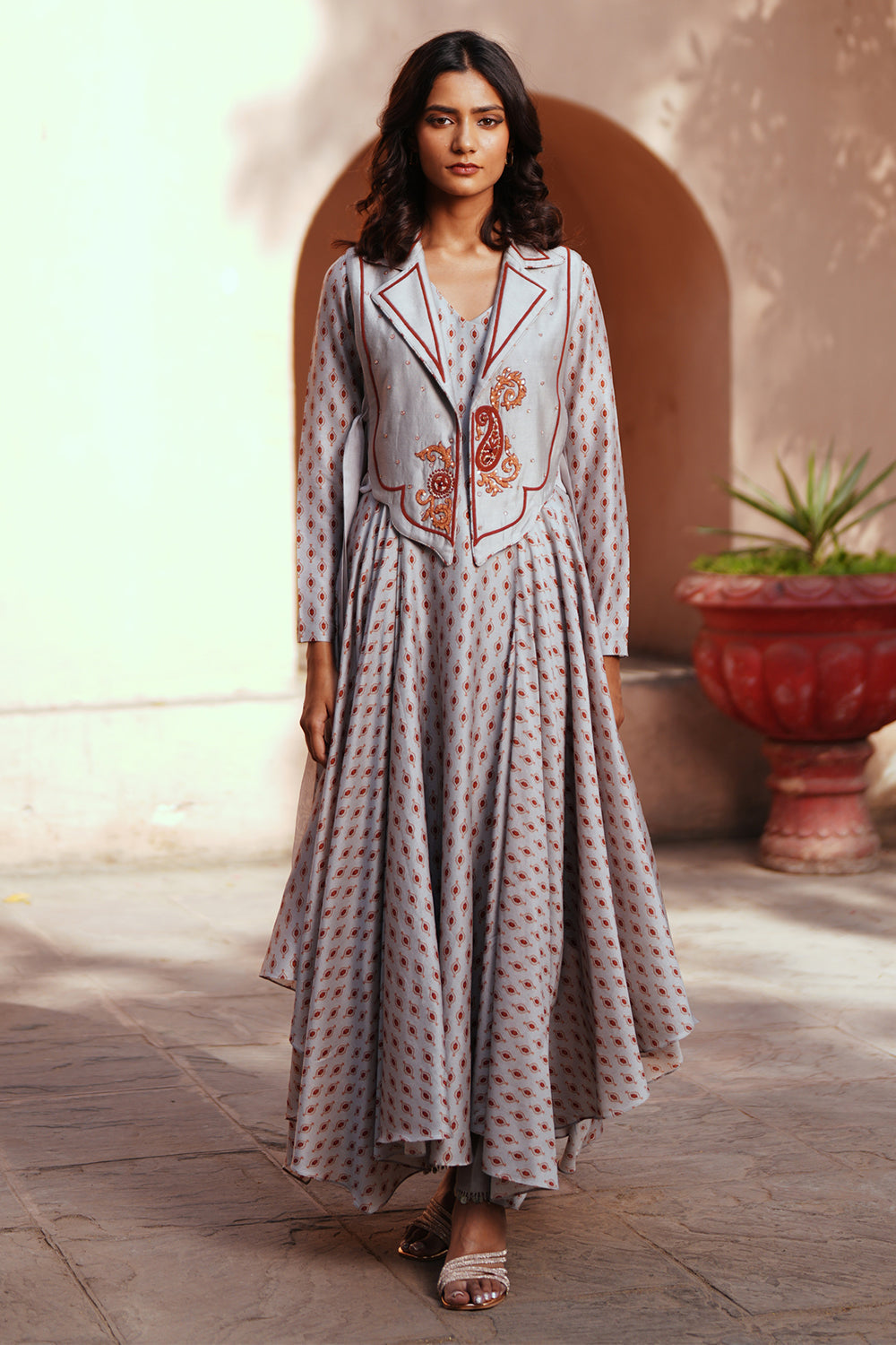 Reva Assymetrical Kurta Set