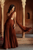 Tahi Drape Saree Set