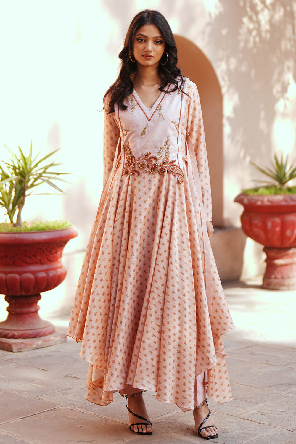 Veda Assymetrical Kurta Set